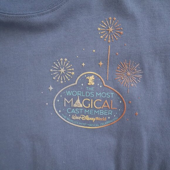 Walt Disney World 50th Anniversary Cast Member Castle Spirit Jersey | M - Picture 6 of 8